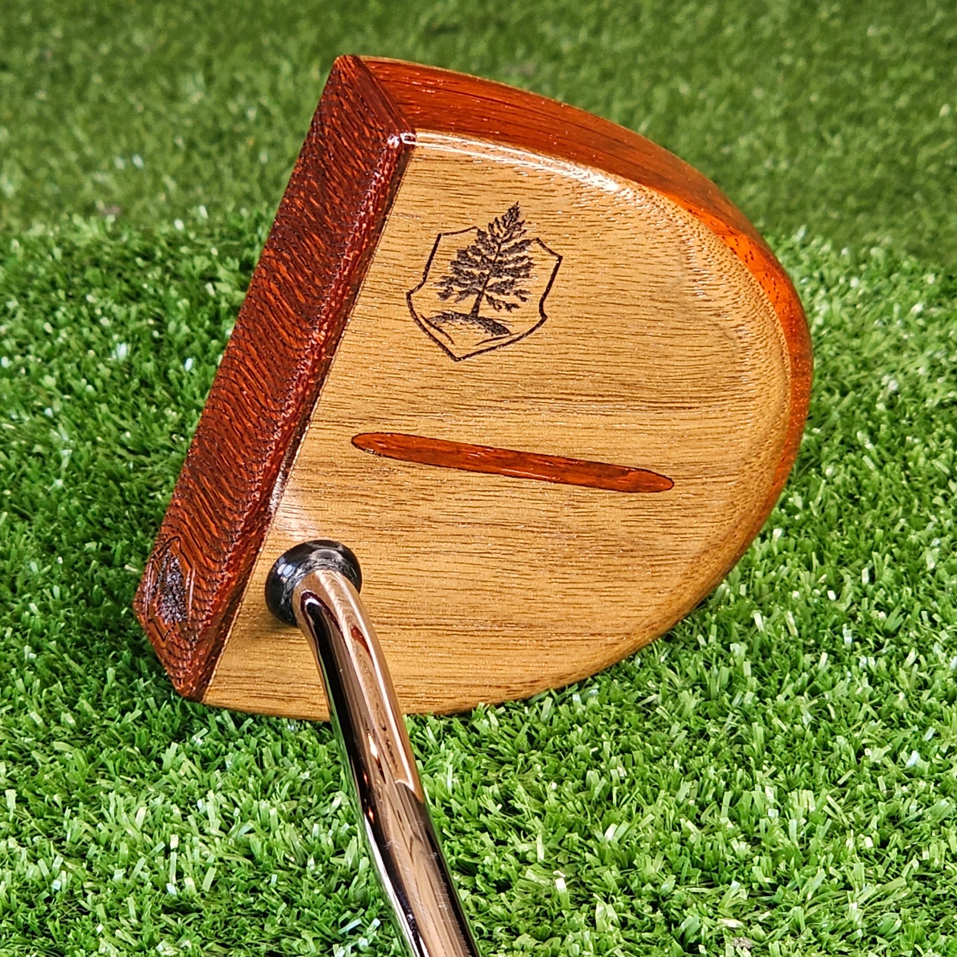 Fatty Style Walnut and Padauk wood putter