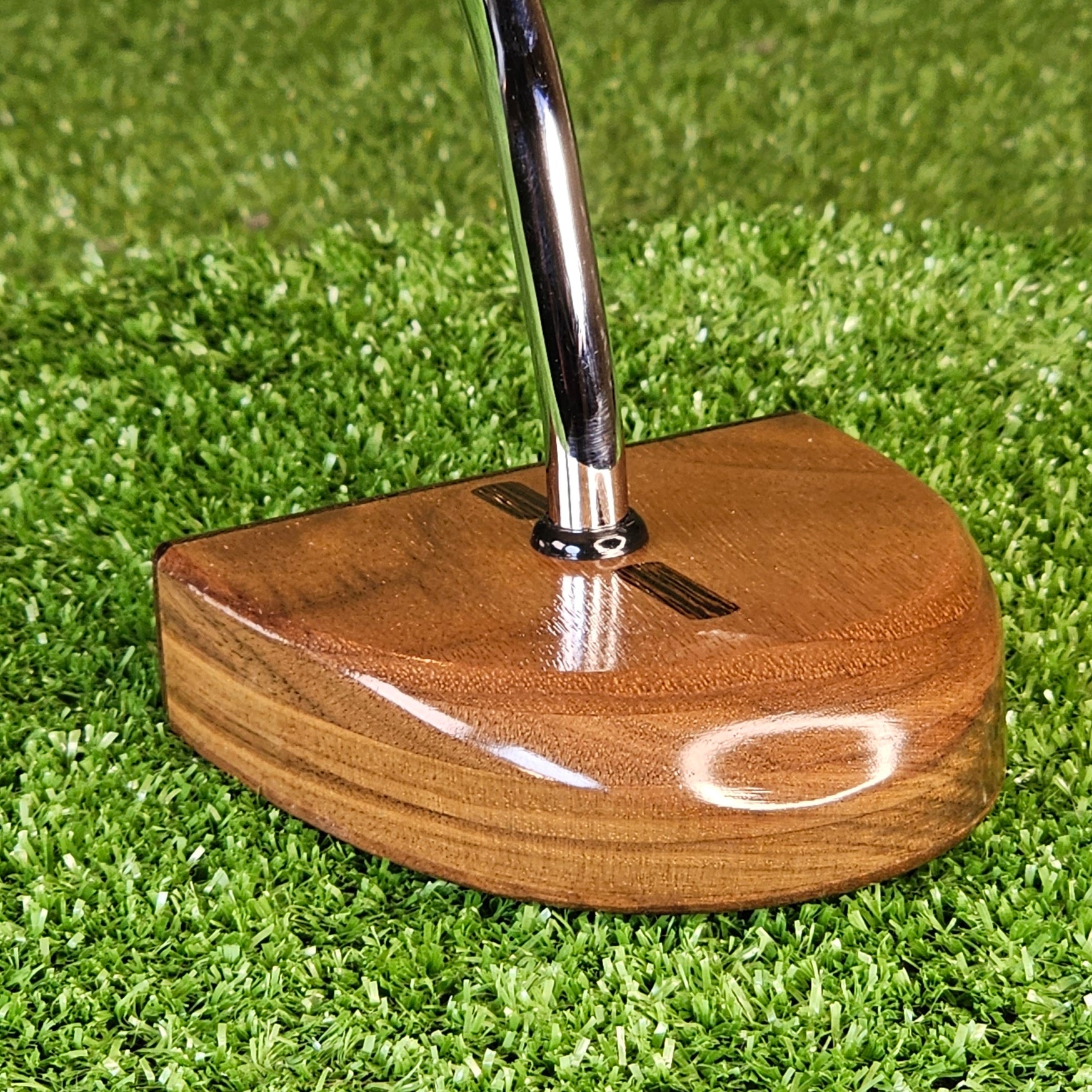 Domestic Walnut and Exotic Wenge Wood Zero Torque putter