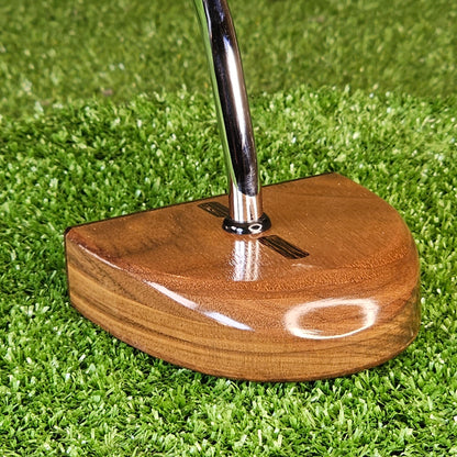 Domestic Walnut and Exotic Wenge Wood Zero Torque putter