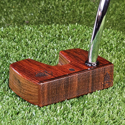 Rosewood and Walnut exotic wood Woodrich Regal Putter