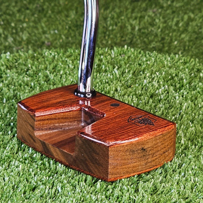 Rosewood and Walnut exotic wood Woodrich Regal Putter