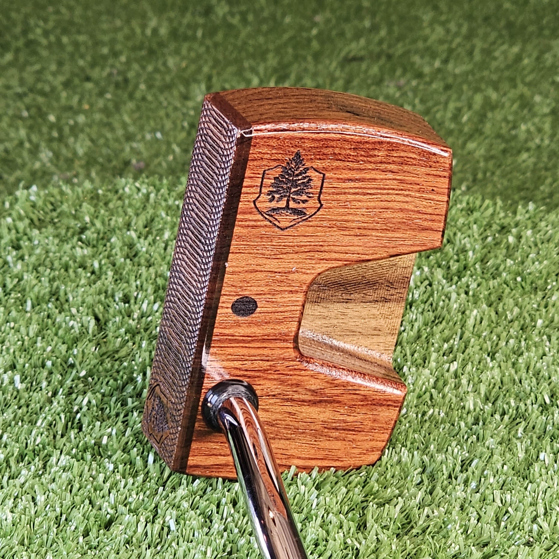 Rosewood and Walnut exotic wood Woodrich Regal Putter