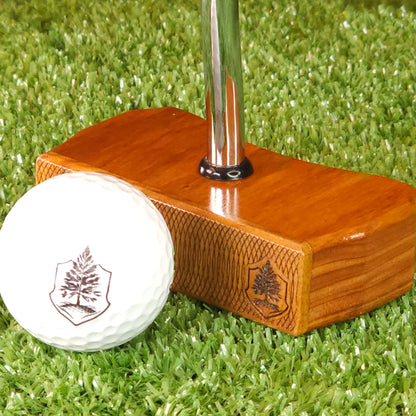 Osage Orange exotic wood Zero Torque Center Shaft putter