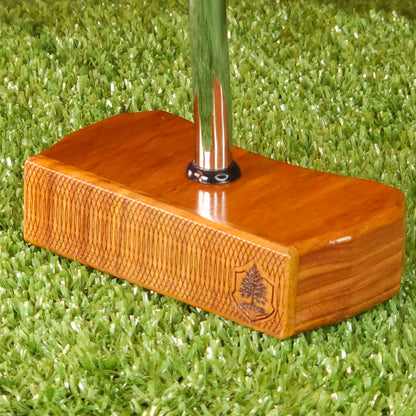 Osage Orange exotic wood Zero Torque Center Shaft putter