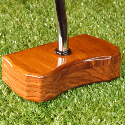 Osage Orange exotic wood Zero Torque Center Shaft putter