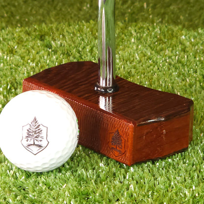 Wenge and Padauk exotic wood Zero Torque Center Shaft putter
