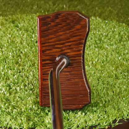 Wenge and Padauk exotic wood Zero Torque Center Shaft putter