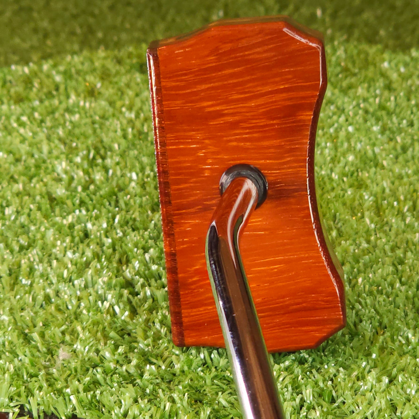 Padauk and Red Cedar exotic wood Zero Torque Center Shaft putter