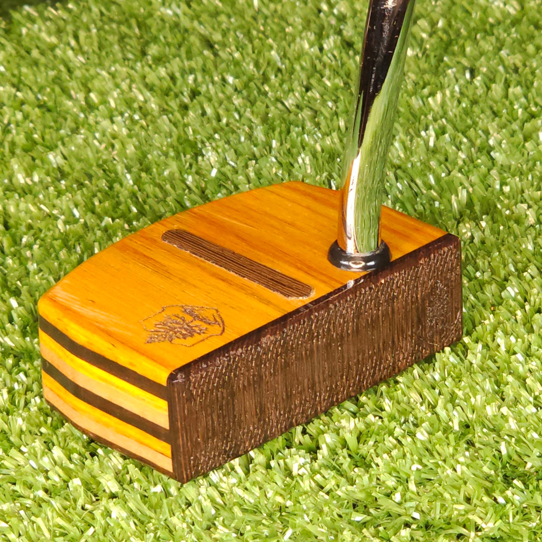 Canarywood and Wenge Exotic Wood Golf Putter – Timbertouch Putterworks
