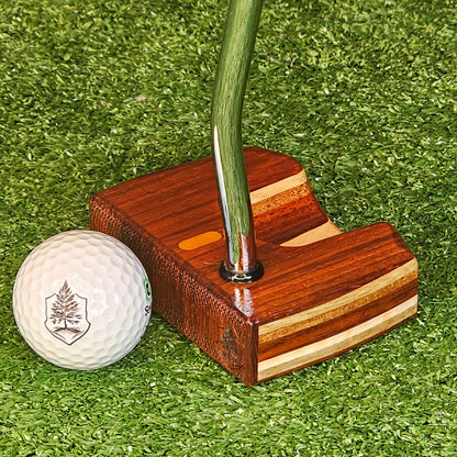 Red Ember style Padauk exotic wood Woodrich Regal Putter