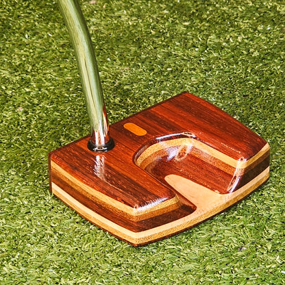 Red Ember style Padauk exotic wood Woodrich Regal Putter