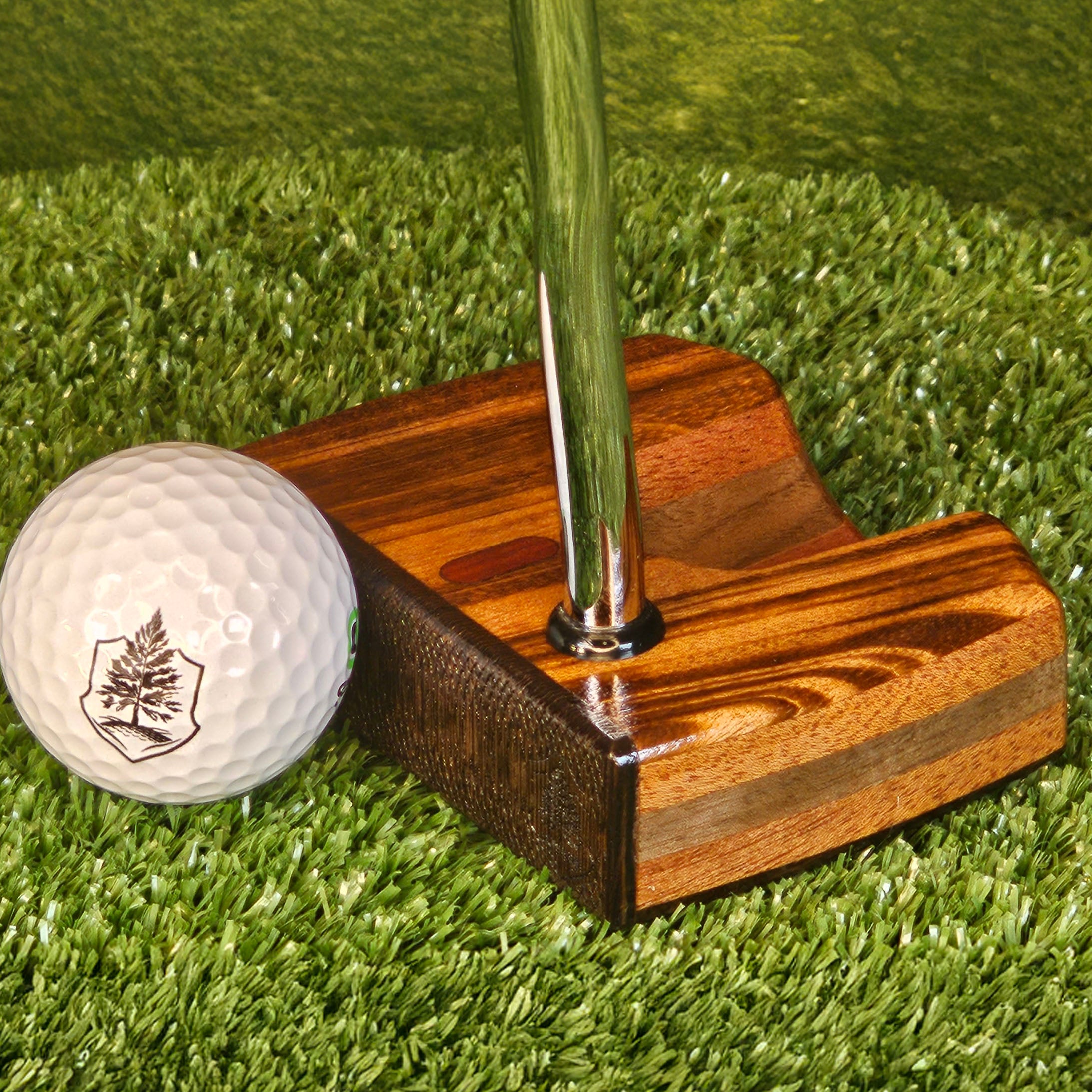 Copperhead style Rosewood exotic wood Woodrich Regal Putter