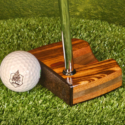 Copperhead style Rosewood exotic wood Woodrich Regal Putter