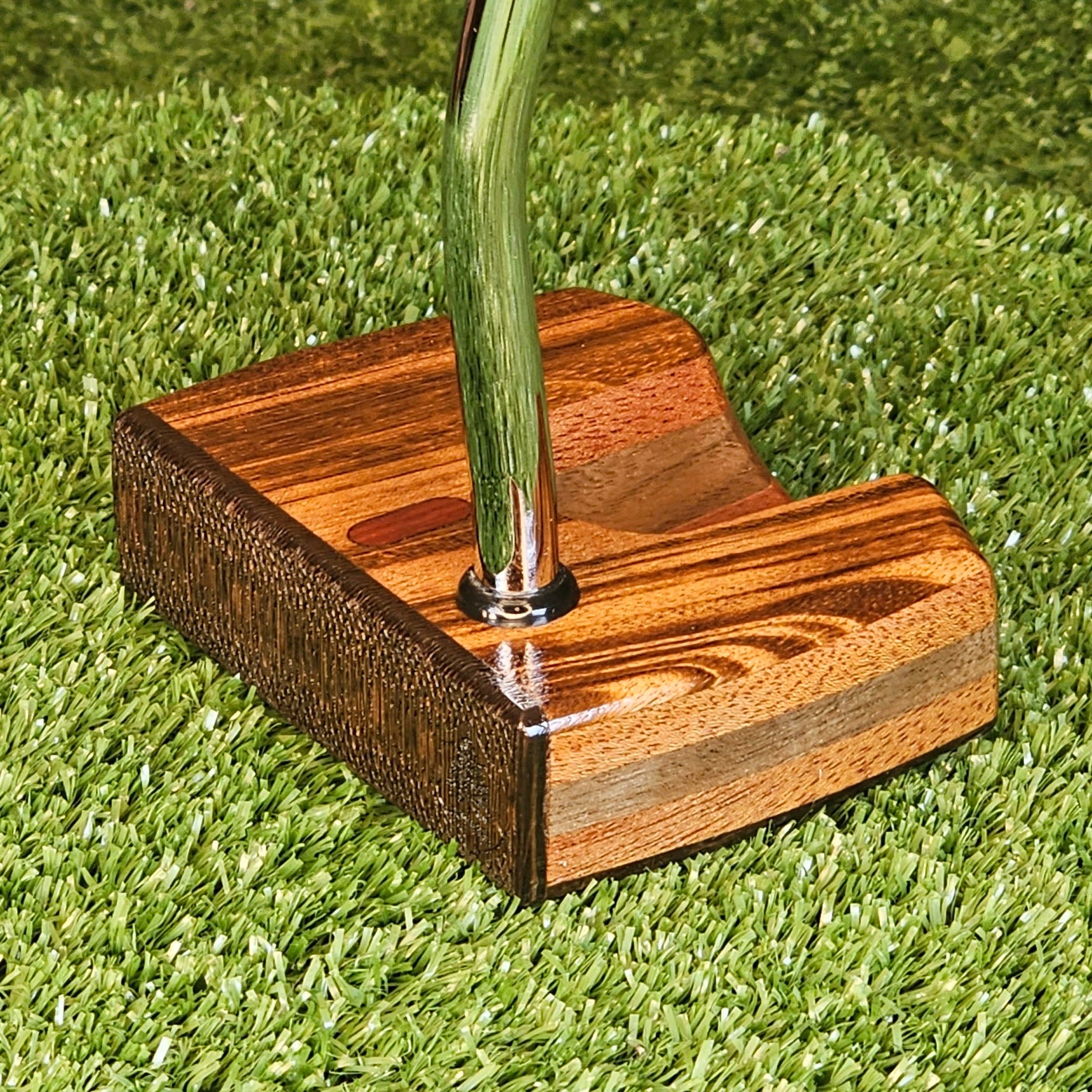 Copperhead style Rosewood exotic wood Woodrich Regal Putter