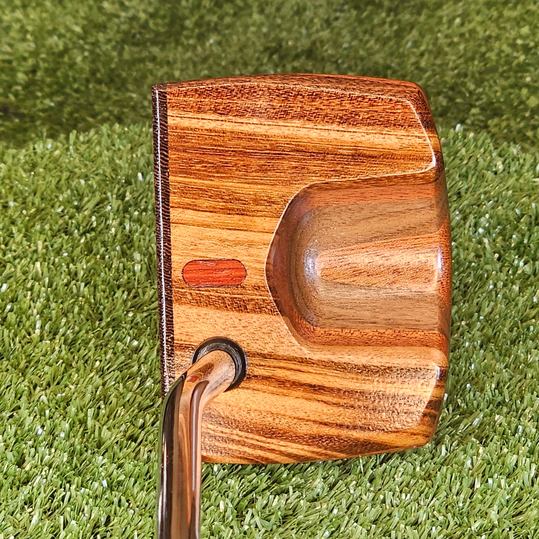 Copperhead style Rosewood exotic wood Woodrich Regal Putter
