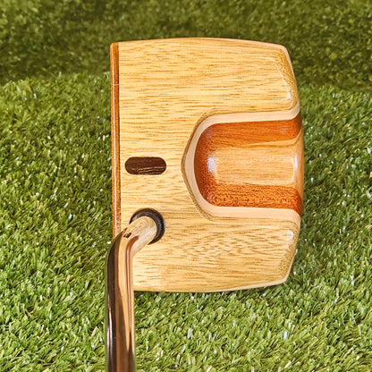 Arden style White LImba exotic wood Woodrich Regal Putter