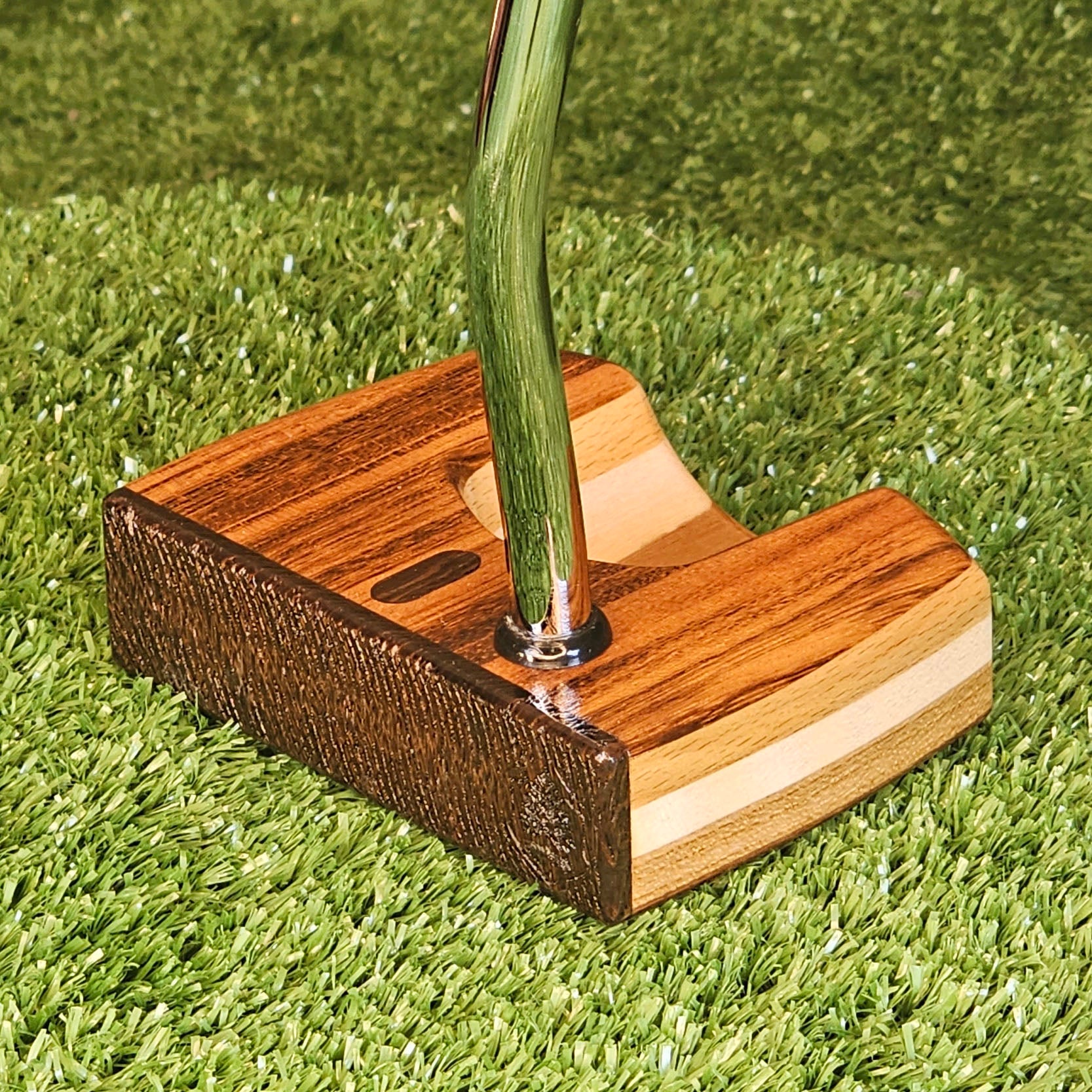 Tigris style Tigerwood exotic wood Woodrich Regal Putter