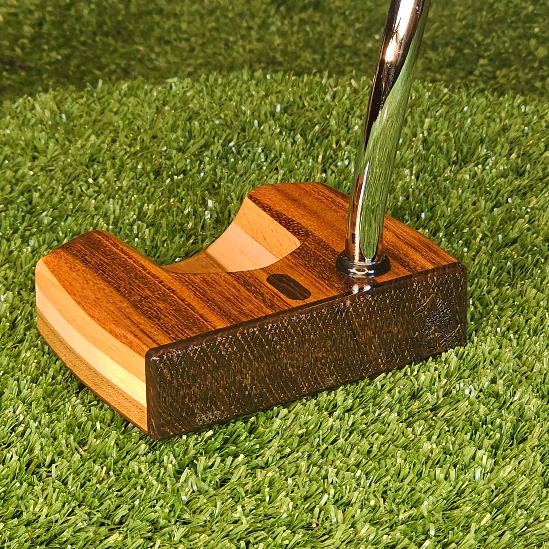 Tigris style Tigerwood exotic wood Woodrich Regal Putter