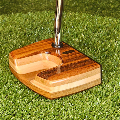 Tigris style Tigerwood exotic wood Woodrich Regal Putter