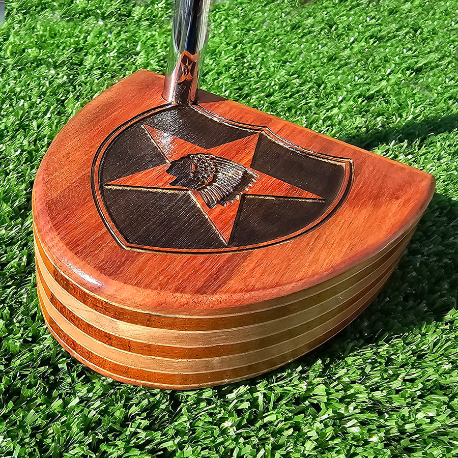 Custom Orange Putter Custom Putters – Timbertouch Putterworks
