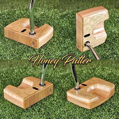 Honey style White Limba exotic wood Woodrich Regal Putter