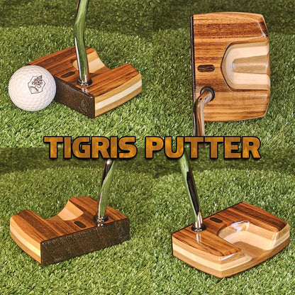 Tigris style Tigerwood exotic wood Woodrich Regal Putter