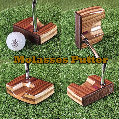 Molassas style Rosewood exotic wood Woodrich Regal Putter