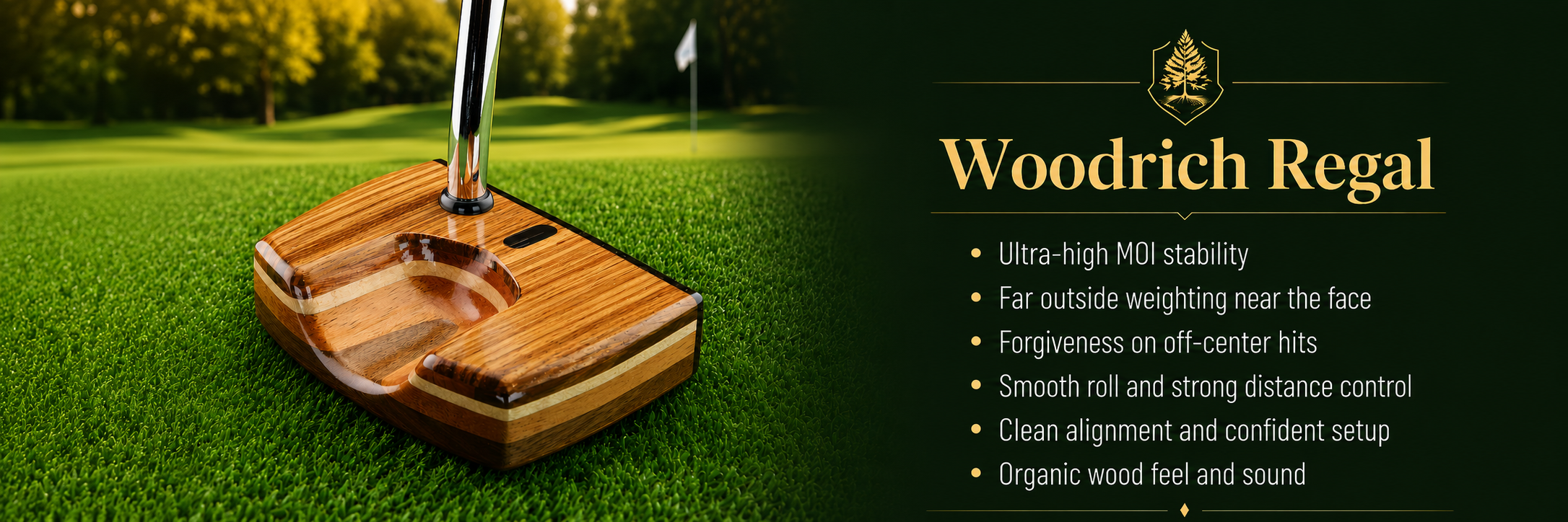 Woodrich Regal Mid-mallet putters