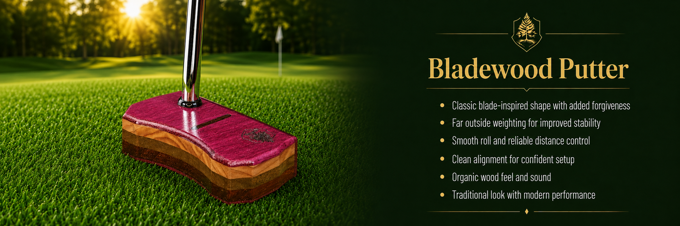 Bladewood putters