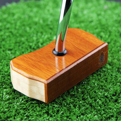 Osage Orange exotic wood Zero Torque Center Shaft putter