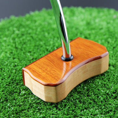 Osage Orange exotic wood Zero Torque Center Shaft putter