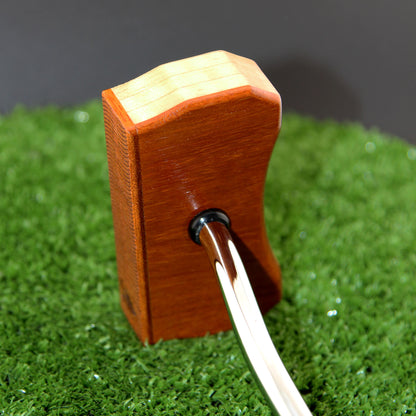 Osage Orange exotic wood Zero Torque Center Shaft putter