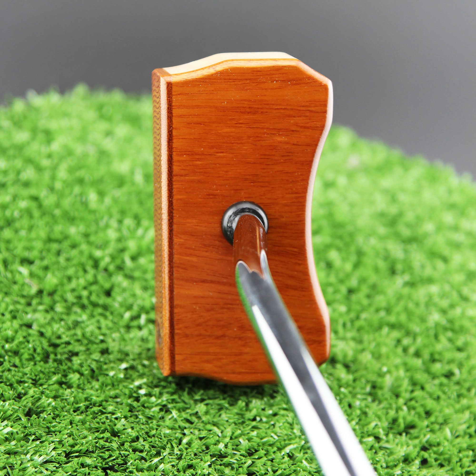 Osage Orange exotic wood Zero Torque Center Shaft putter