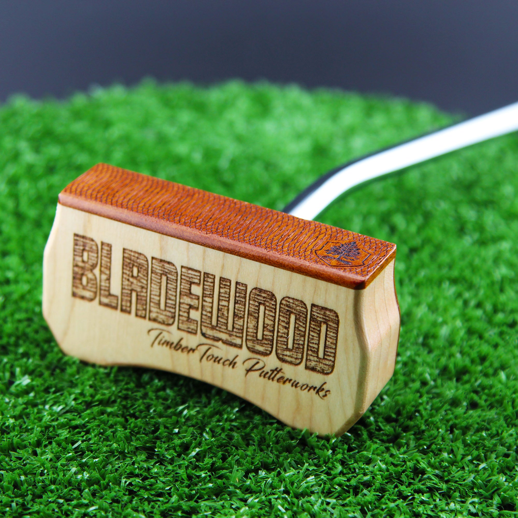 Osage Orange exotic wood Zero Torque Center Shaft putter