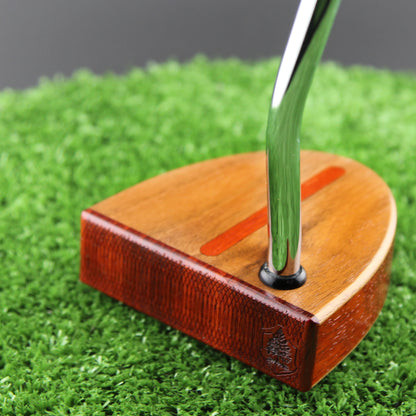 Meridian Padauk and Walnut Woodford putter TimberTouch Putterworks
