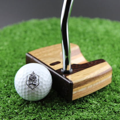 Heel Stripe White Limba Limited Edition exotic wood putter