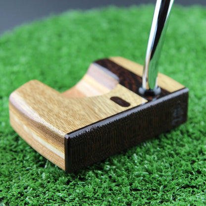 Heel Stripe White Limba Limited Edition exotic wood putter