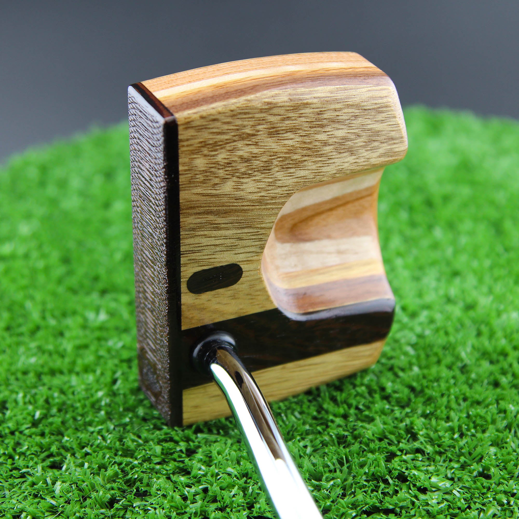 Heel Stripe White Limba Limited Edition exotic wood putter