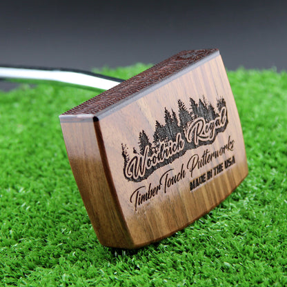 Old Growth style all Walnut Woodrich Regal Putter
