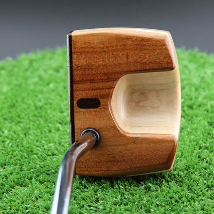 Tigerwood with Oak body and Wenge inlay exotic wood putter