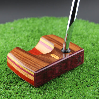 Exotic Rosewood with various other woods Aurora Style TimberTouch Putter
