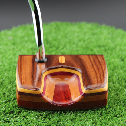 Exotic Rosewood with various other woods Aurora Style TimberTouch Putter