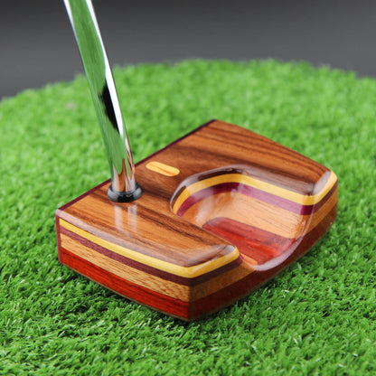 Exotic Rosewood with various other woods Aurora Style TimberTouch Putter