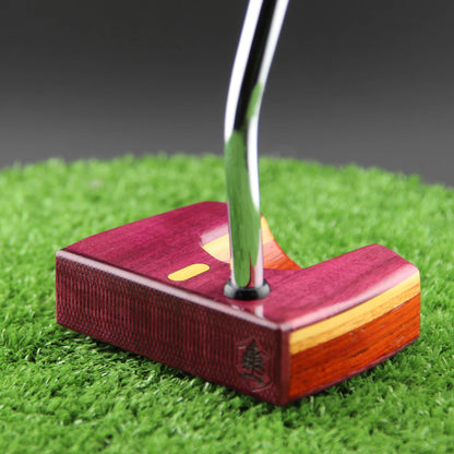 Tyrian style Purpleheart and various exotic woods putter