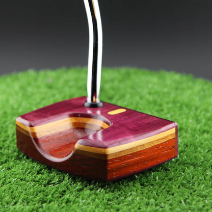 Tyrian style Purpleheart and various exotic woods putter