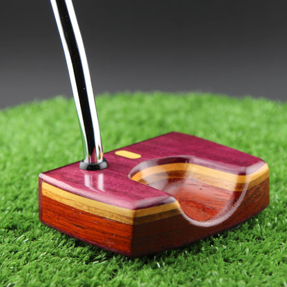 Tyrian style Purpleheart and various exotic woods putter