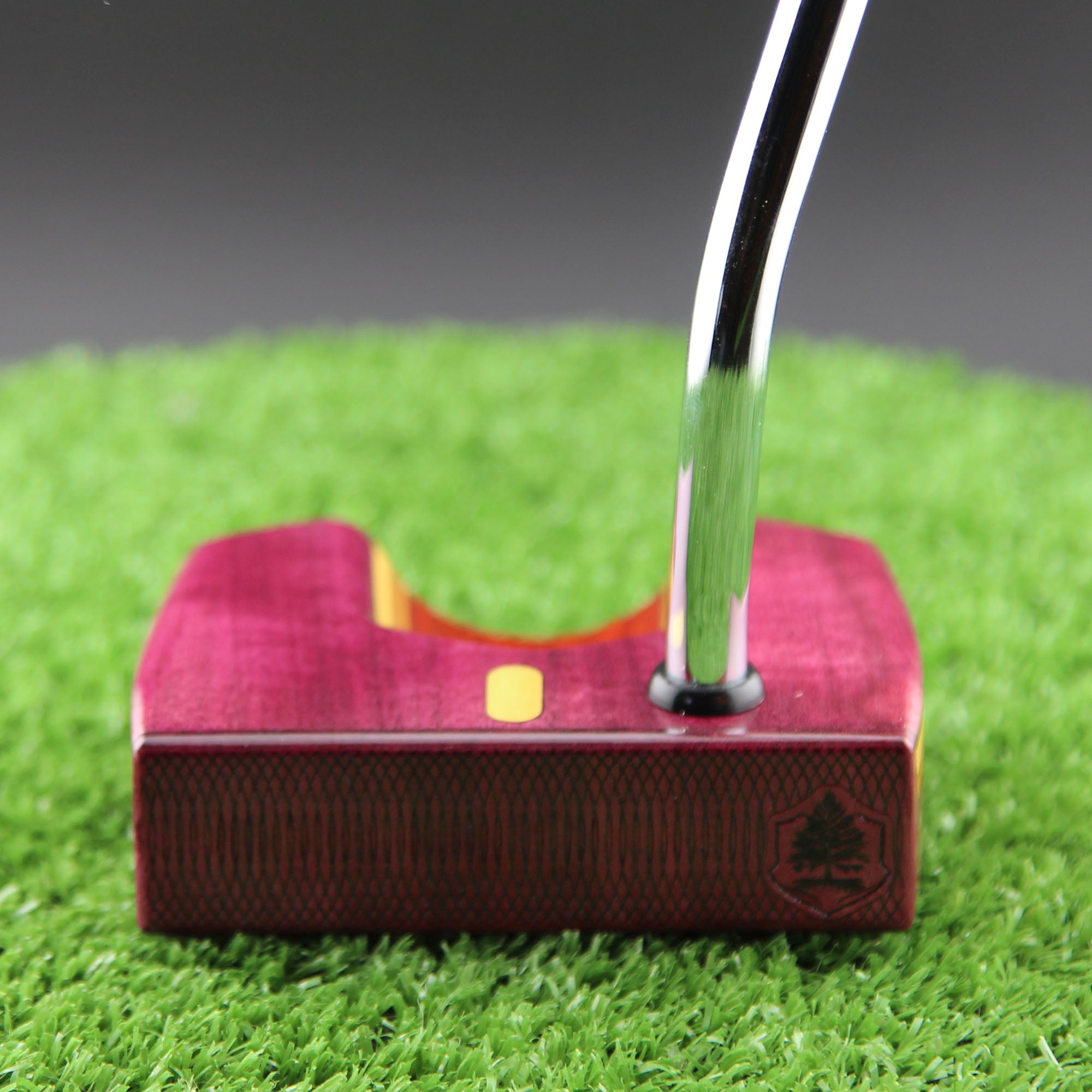 Tyrian style Purpleheart and various exotic woods putter