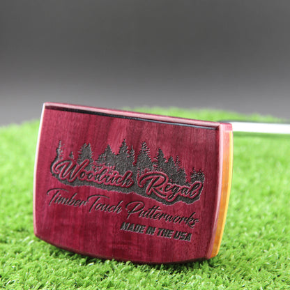 Tyrian style Purpleheart and various exotic woods putter