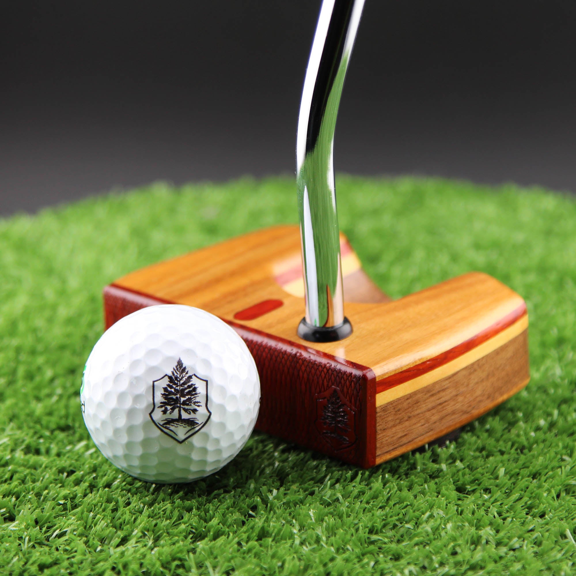 Highmark style Canarywood and Walnut exotic wood putter