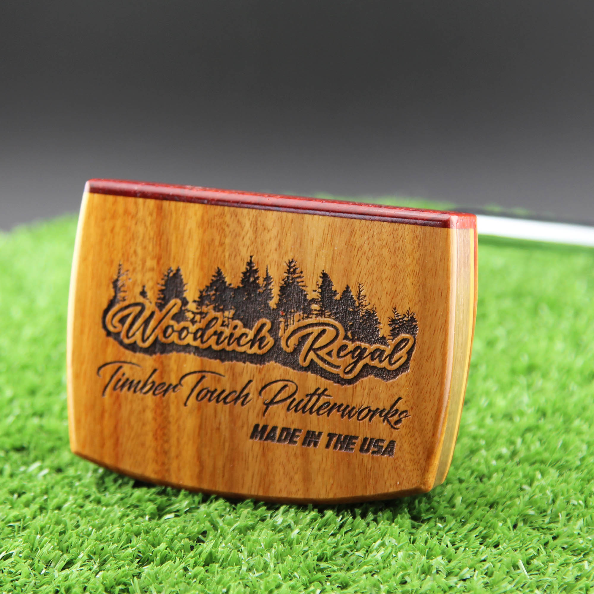 Highmark style Canarywood and Walnut exotic wood putter